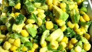 AVOCADO & CORN SALAD RECIPE
