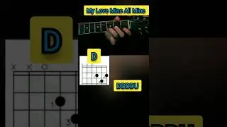 My Love Mine All Mine - Guitar Tutorial #shorts #guitar #mylovemineallmine #chords #tab