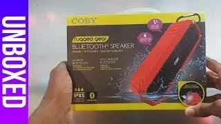 Coby Rugged Gear Bluetooth Speaker | Unboxing & Water Test