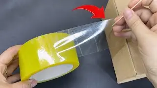 9 Ingenious Home Hacks with Packing Tape that EVERYONE should know