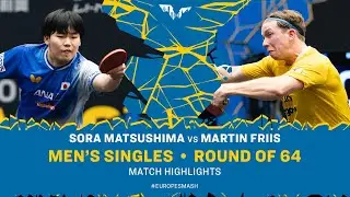 Sora Matsushima vs Martin Friis | MS R64 | #EuropeSmash 2025
