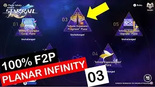 [Only 4-Stars: Plane 03] Planar Infinity Event Gameplay | Honkai Star Rail Version 1.4