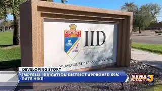 Imperial Irrigation District Board approves power rate update