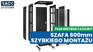 Montaż szafy RACK serii SQ 600mm | RACKSYSTEMS