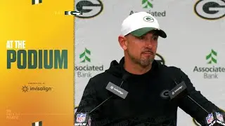 Matt LaFleur details the mindset of going on the road for the playoffs