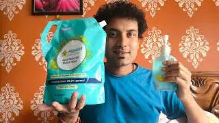 Сменный пакетик увлажняющего антибактериального жидкого мыла для рук Flipkart SmartBuy с лемонгра...