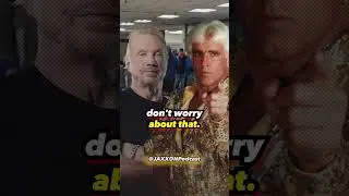 #ricflair tensions with #ddp #diamonddallaspage #wcw #wwf