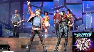 Guardians of the Galaxy - Awesome Mix Live! FULL Show at Epcot with Star Lord & Gamora