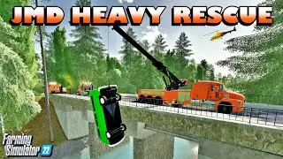 NEW Towing/Recovery MODS!! - Two Massive Rotator Tow Trucks to the Rescue - FS22
