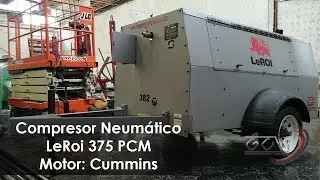 Compresor LeRoi de 185 PCM | Compresores y Maquinaria