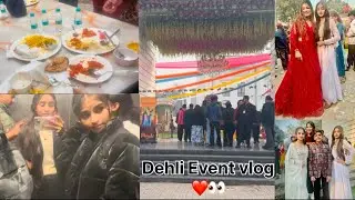 👀Dehli Event Vlog ll ❤️Friend Group ll #masti #vlog 