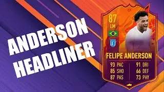 FELIPE ANDERSON HEADLINER OBJECTIVE CARD : FIFA 22 # 18