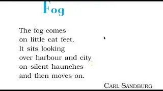 CLASS 10TH {FOG POEM} FIRST FLIGHT BOOK EXPLANATION @Schooling.Education.ABC.#class10 #cbseboard