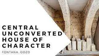 Curbsy Property Tour Malta | Central Unconverted House of Character in Fontana, Gozo for Sale