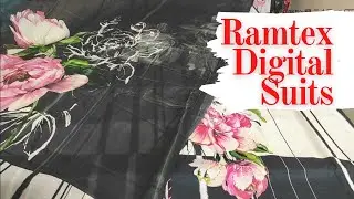 Ramtex Brand Digital Print Suits ll Premium Cotton Suits ll @Jodhiqbal_Creations