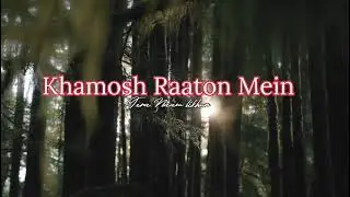 Khamosh Raaton Mein Tera Naam | Roushan Sinha | Sad Status | #youtubeshorts #trending #viral #sad