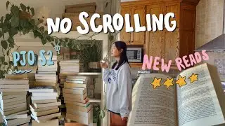 READING DIARIES ⭐️ cozy reading, percy jackson nostalgia & NO social media