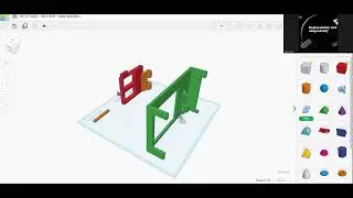 05-28-2025 - TinkerCAD hacking (Ramp, door & basic hinge)