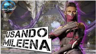 MK1- Como Jogar de Mileena!