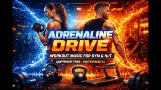 Adrenaline Drive &ndash; Workout Music for Gym & HIIT | Instrumental | Copyright Free