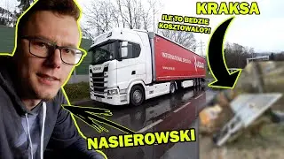 FRANCUZI DOMAGAJĄ SIE KASY!! ! PIERWSZA TAKA KRAKSA W MOJEJ FIRMIE  ! NASIEROWSKI TRANSPORT