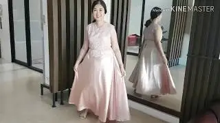 Ninang Gown - My Own Version