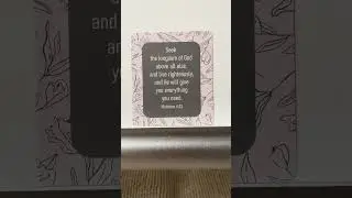 Matthew 6:33 &mdash; DIVERSEBEE Bible Verse Cards - Purchased at Amazon. #Jesus