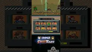 Street fighter enters Super Mario Kart. And it's awesome.
