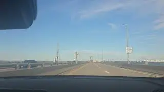 James River Bridge,  Northbound  (US 17 - Newport News Virginia)