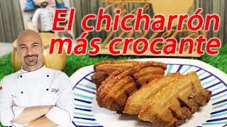 Chicharron carnudo bien crocante y delicioso