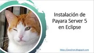 Instalaci&oacute;n de Payara Server 5 con Eclipse