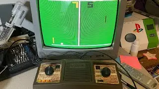 Coleco Telstar Colortron Pong Console Review