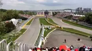F1 Montr&eacute;al 2015, Friday's first practice round : Virage du Casino