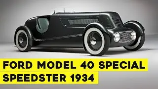 The Only 1934 Ford Model 40 Special Speedster in the World | One-of-a-Kind $2M Hot Rod
