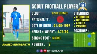 AHMED ABOULFATH 🔵 WINGER 🔵 USB BEJAAD 🔵 BEST OF 2023/24 HD