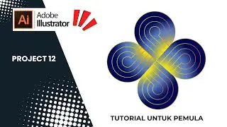 Tutorial Membuat Gambar Lingkaran Menarik dengan Adobe Illustrator #adobeillustrator #illustrator