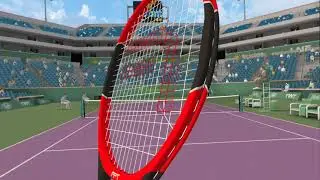 Meta Quest 3 / First Person Tennis - The Real Tennis Simulator Gameplay