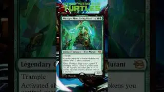 Человек-мутаген, Живая Слизь - MTG TMNT Стандартный потенциал #MTGTMT