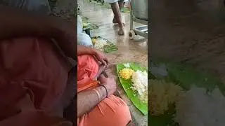 💥 Mantralayam Raghavendra swamy temple meals🥰 Blessed #food #iskcon #mantralaya #raghavendra #temple