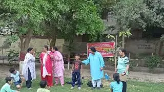self defence work shopby omsudha kutumbkum Foundation at Dlaf Gaziabad