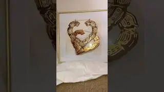 Do you see the shine? #goldart