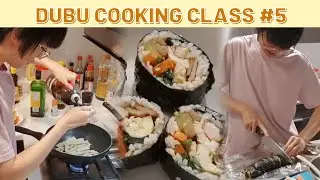 Dota2 Pro Gamer Takes on Kimbap Mastery | DuBu IRL