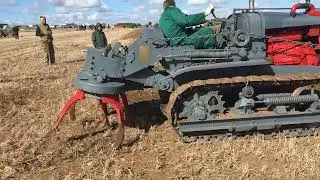 Fowler crawler and 100 yr old gyrotiller