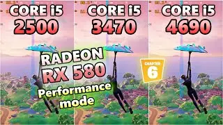 RADEON RX580&times;CORE i5 2500 3470 4690/fortnite chapter6 season3/performance/FPS TEST/フォートナイト/2025