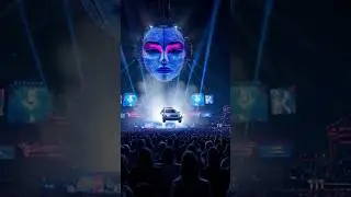 Смотри - это нарушает все законы гравитации!😱#konva #ai #electronicmusic #dj #openair #ии #festival
