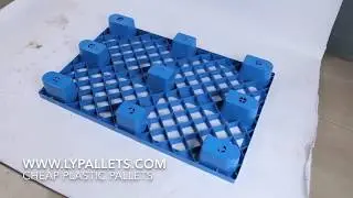 Disposable plastic pallet in cheap prices with one way 9 feet design