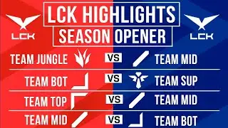 ALL GAMES Highlights LCK 2026 Season Opening