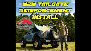 M2M Tailgate Reinforcement Bracket Install