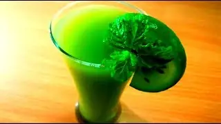 Raw Mango Juice. Refreshing green mango juice