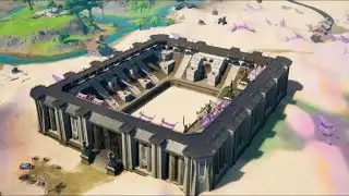 Emote at Stone Statues-Fortnite